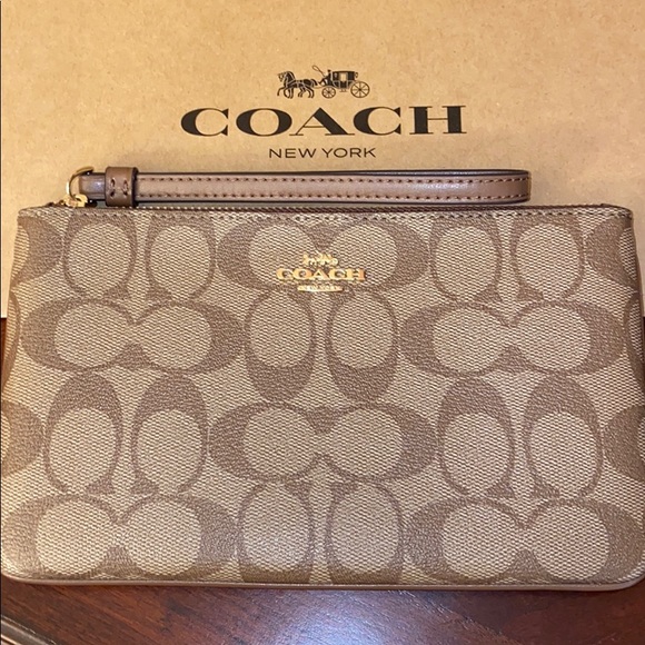 Coach Handbags - Large Coach Wristlet
